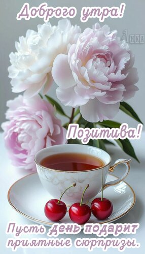 Открытка Доброе утро