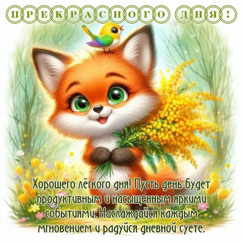Открытка Прекрасного дня