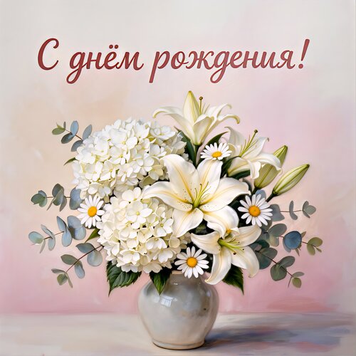 Открытка С днём рождения!