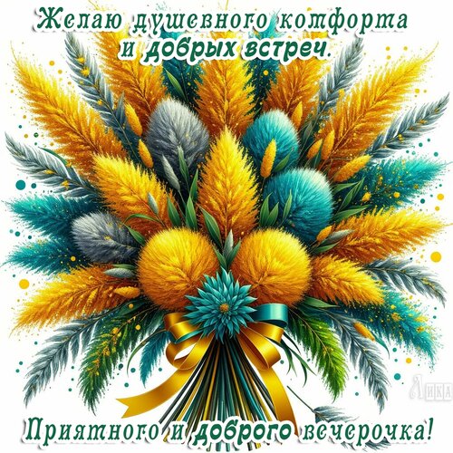 Открытка Добрый вечер!