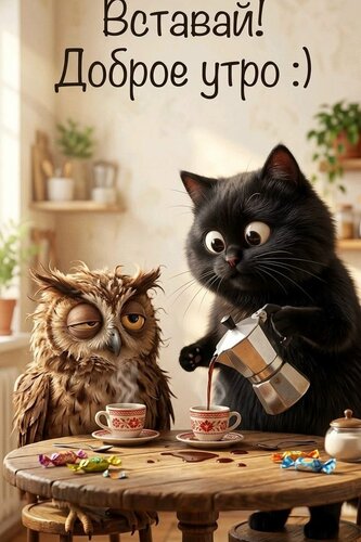 Открытка Доброе утро