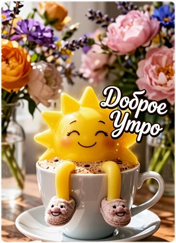 Открытка ДОБРОЕ УТРО!