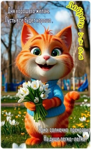 Открытка Доброе утро!