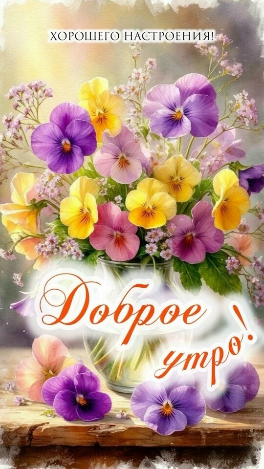 Открытка Доброе утро