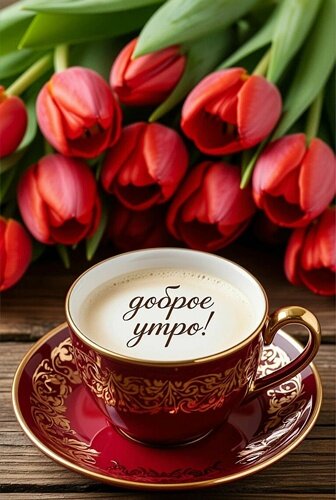 Открытка ДОБРОЕ УТРО!