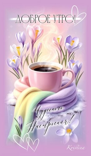 Открытка Доброе утро