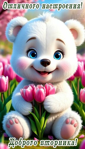 Открытка Вторник