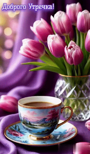 Анимированная открытка ДОБРОЕ УТРО!