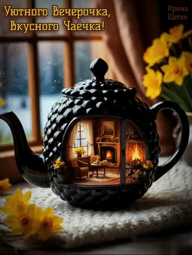 Анимированная открытка ДОБРЫЙ ВЕЧЕР!