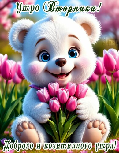 Открытка Вторник