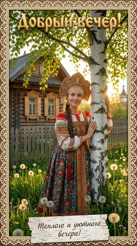 Открытка Добрый вечер. Тёплого и уютного вечера.