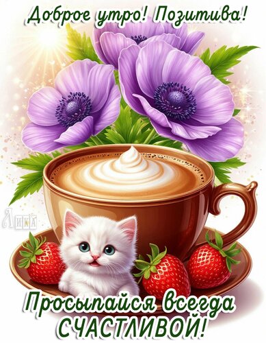 Открытка Доброе утро