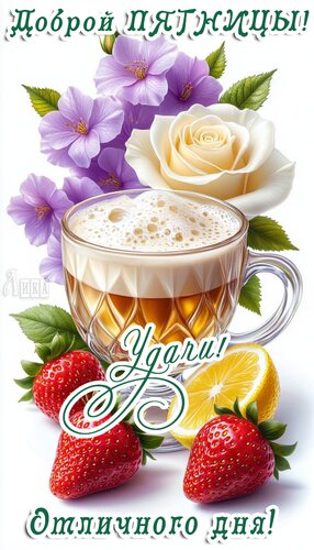 Открытка Пятница