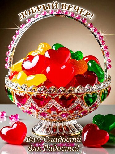 Открытка ДОБРЫЙ ВЕЧЕР!