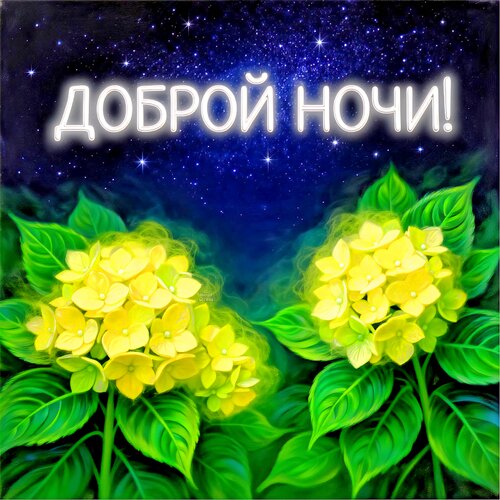 Открытка Доброй ночи!