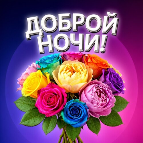 Открытка Доброй ночи!