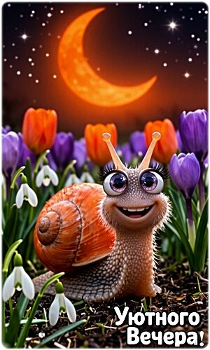 Открытка Добрый вечер!