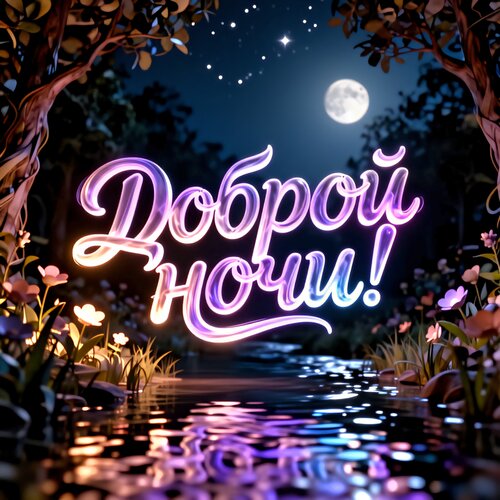Открытка Доброй ночи!
