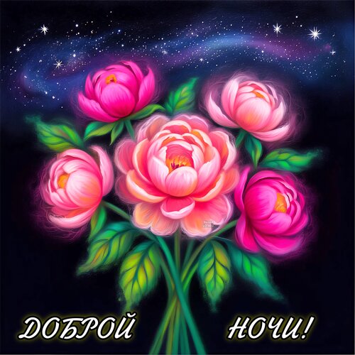 Открытка Доброй ночи!