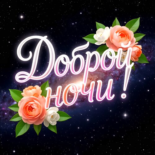 Открытка Доброй ночи!