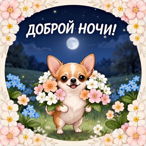 Открытка Доброй ночи!