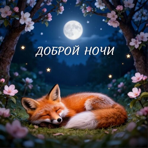 Открытка Доброй ночи
