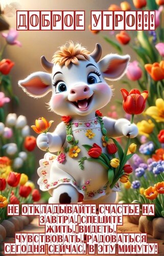 Открытка Доброе утро