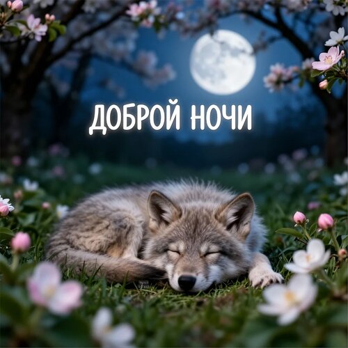 Открытка Доброй ночи