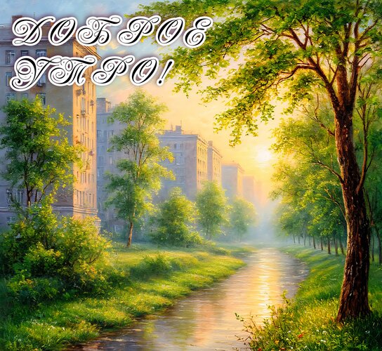 Открытка Доброе утро!