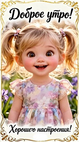 Открытка Доброе УТРО!