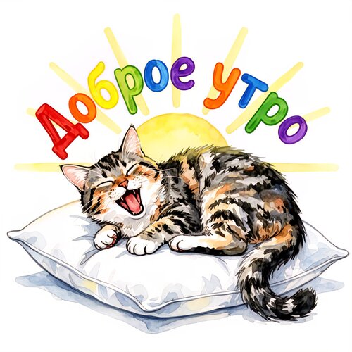 Открытка Доброе утро