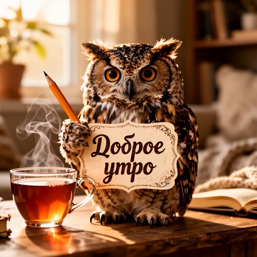 Открытка Доброе утро