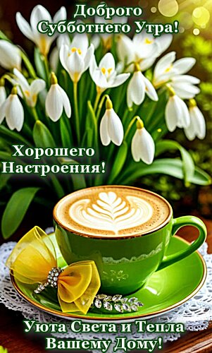 Открытка ДОБРОЕ УТРО!