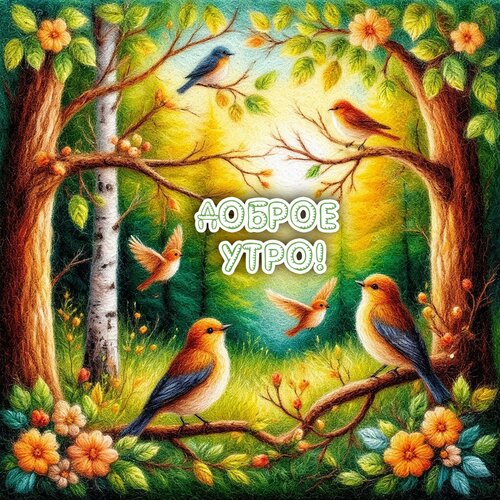 Открытка Доброе утро!
