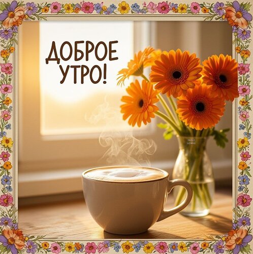 Открытка Доброе утро!