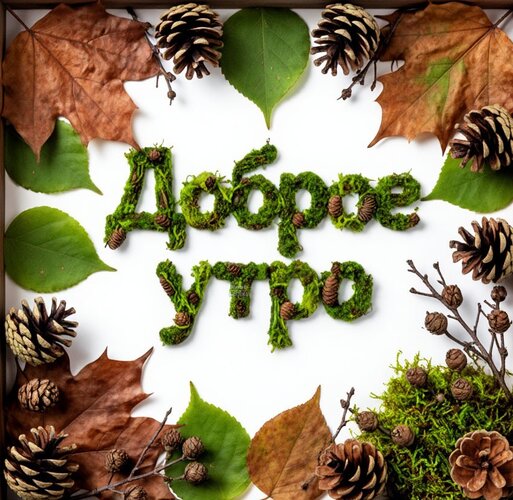 Открытка Доброе утро