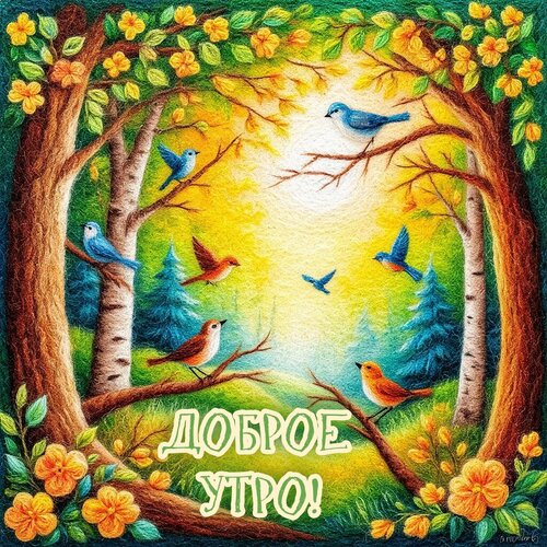 Открытка Доброе утро!