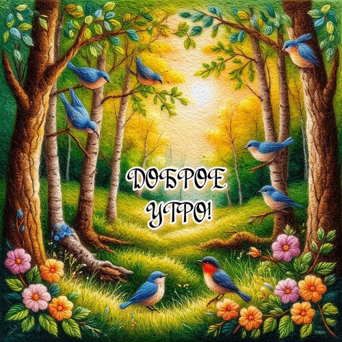 Открытка Доброе утро!