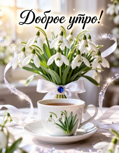 Открытка Доброе утро