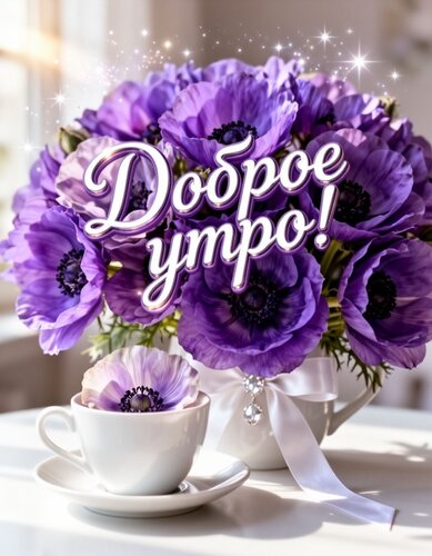 Открытка Доброе утро