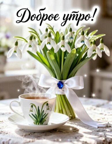 Открытка Доброе утро