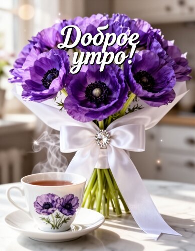 Открытка Доброе утро