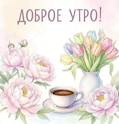 Открытка Доброе утро!