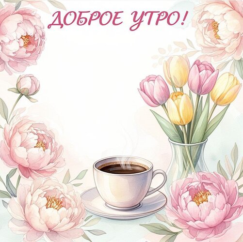 Открытка Доброе утро!