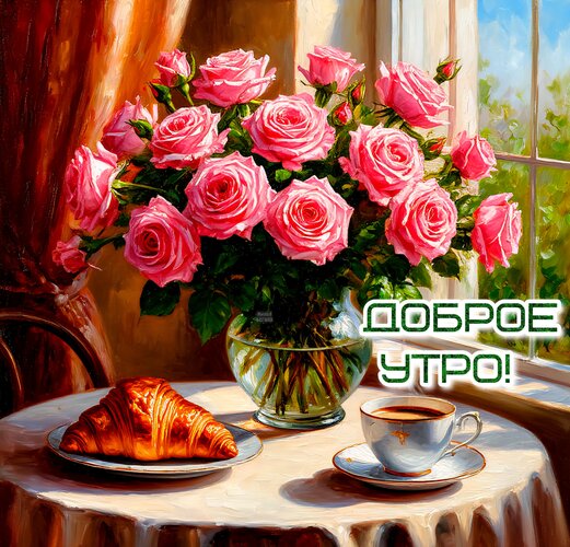 Открытка Доброе утро!