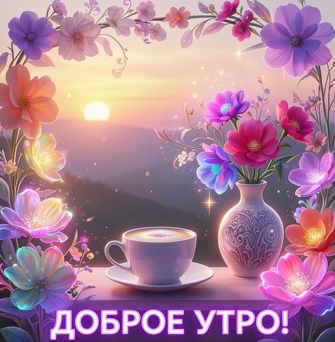 Открытка Доброе утро!