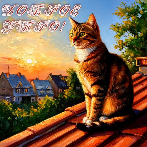 Открытка Доброе утро!