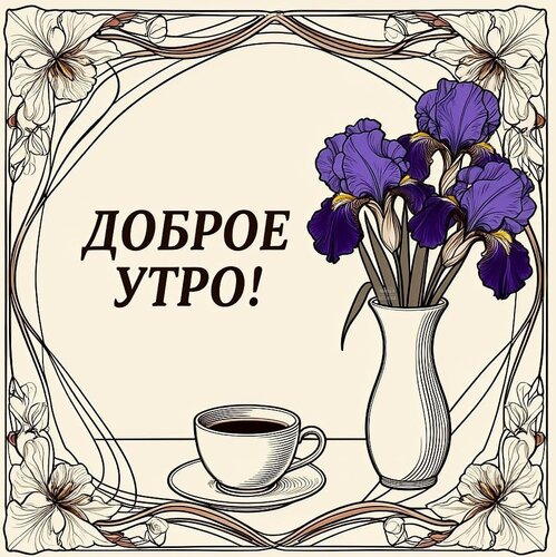 Открытка Доброе утро!