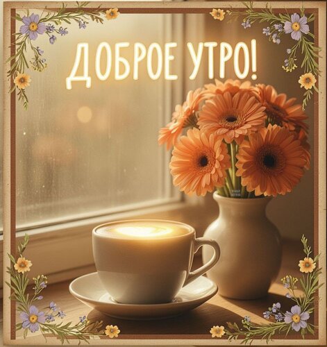 Открытка Доброе утро!