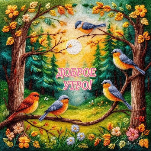Открытка Доброе утро!